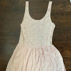 Abercrombie kids light pink summer dress